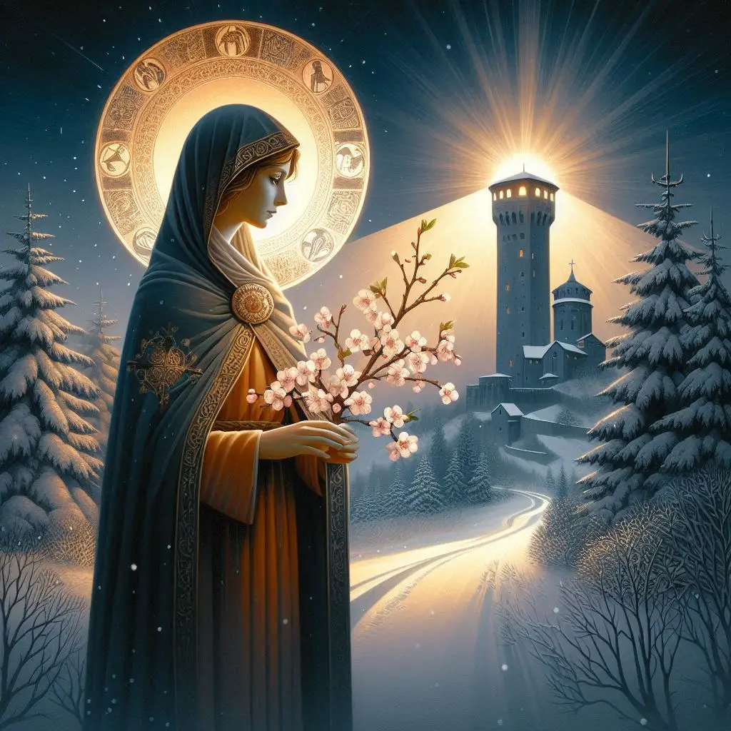 Svatá Barbora: světlo v temnotách Adventu