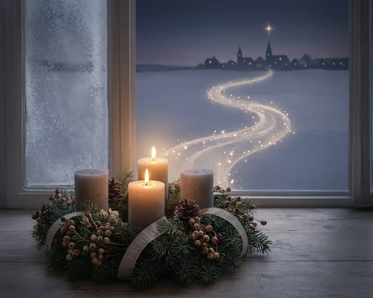 Druhá Adventní neděle – světlo víry na cestě do Betléma